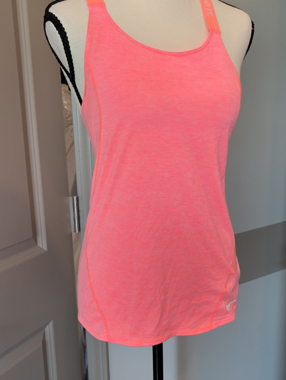 Nike Neon Coral  Racerback Tank Top
